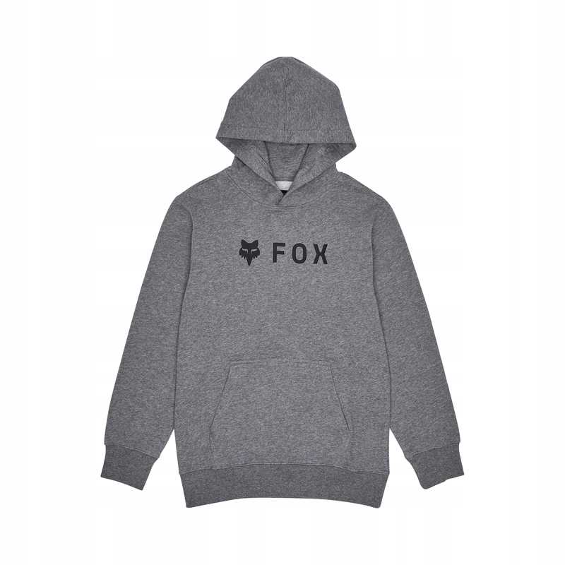 Mikina S Kapucí Junior Fox Absolute Heather Graphite Yxl