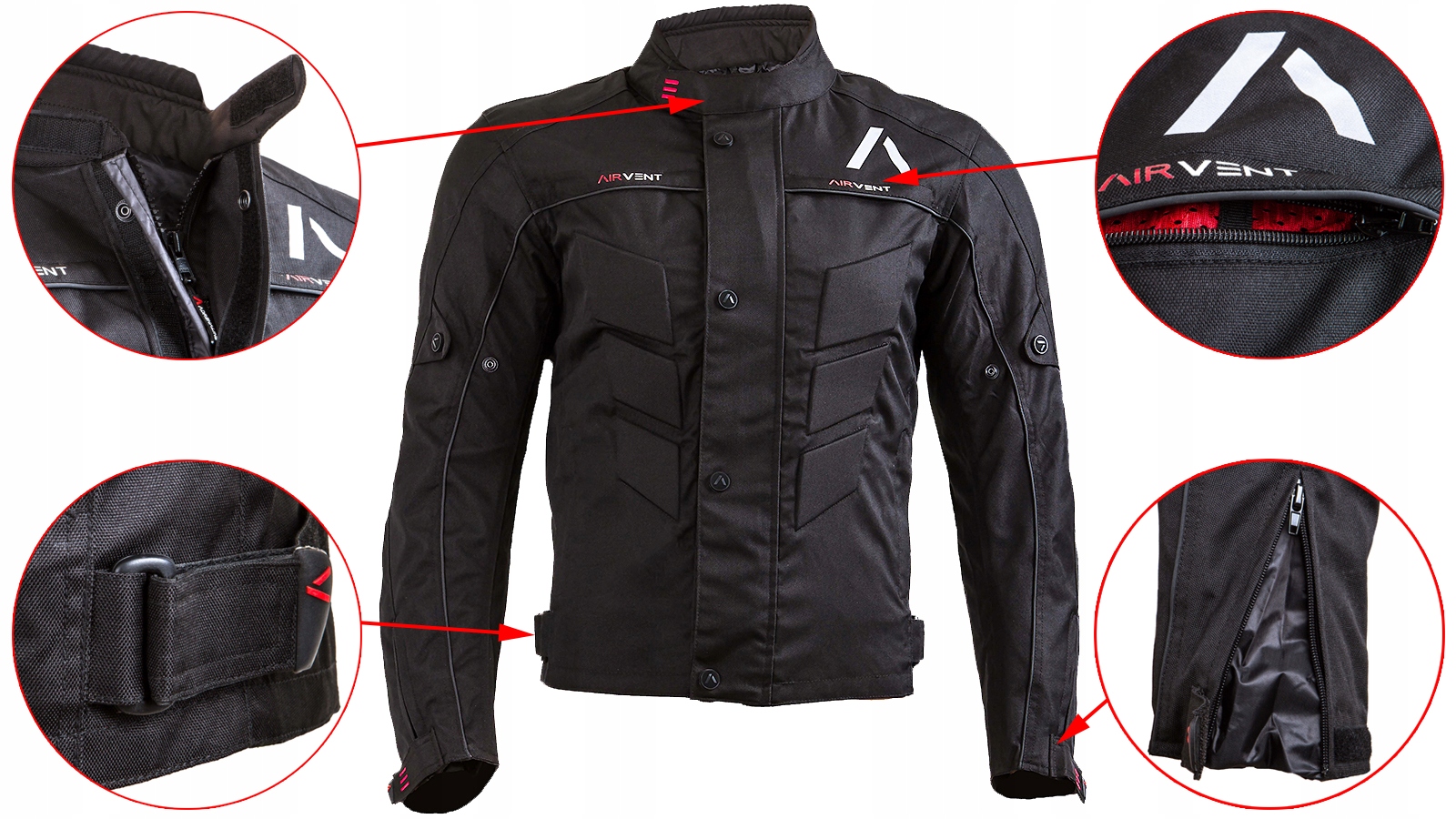 KURTKA MOTO TEKSTYLNA ADRENALINE PYRAMID 4XL Producent Adrenaline