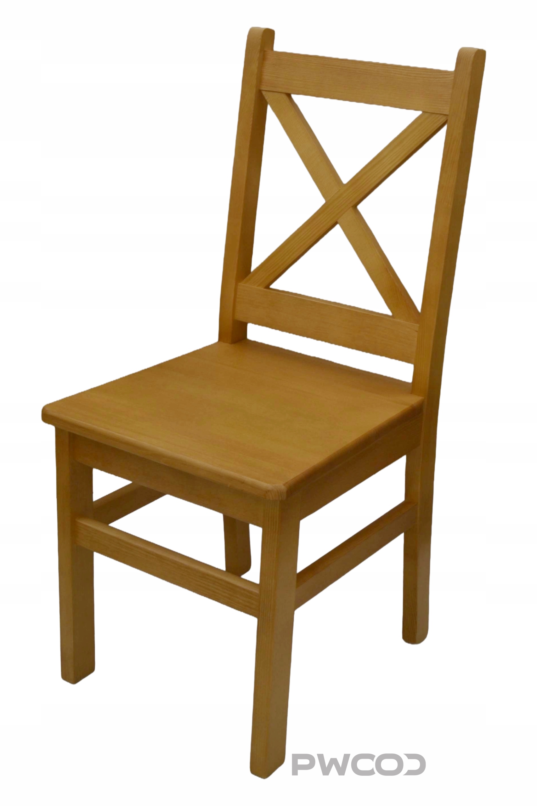 Dřevěné Křeslo, barva olše, křížek Px