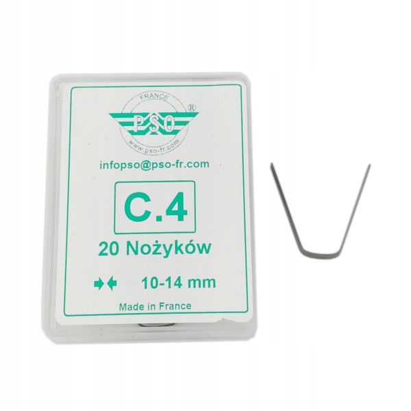 

Nożyki do nacinarki bieżnika Pso C-4 10-14 mm 1 op