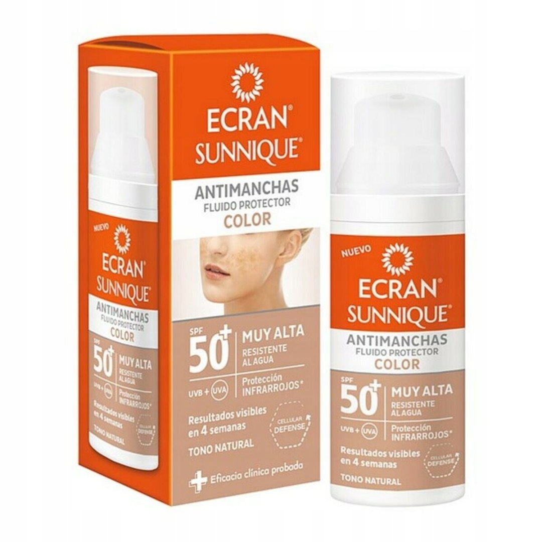 Opalovací krém proti skvrnám Ecran 480403 Spf 50+ 50 ml