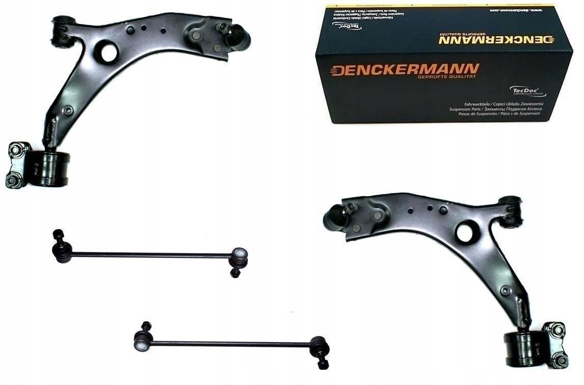 Ramena Spojky Volvo C30 C70 S40 II V50 Přední 18MM 15MM Sada 4KS