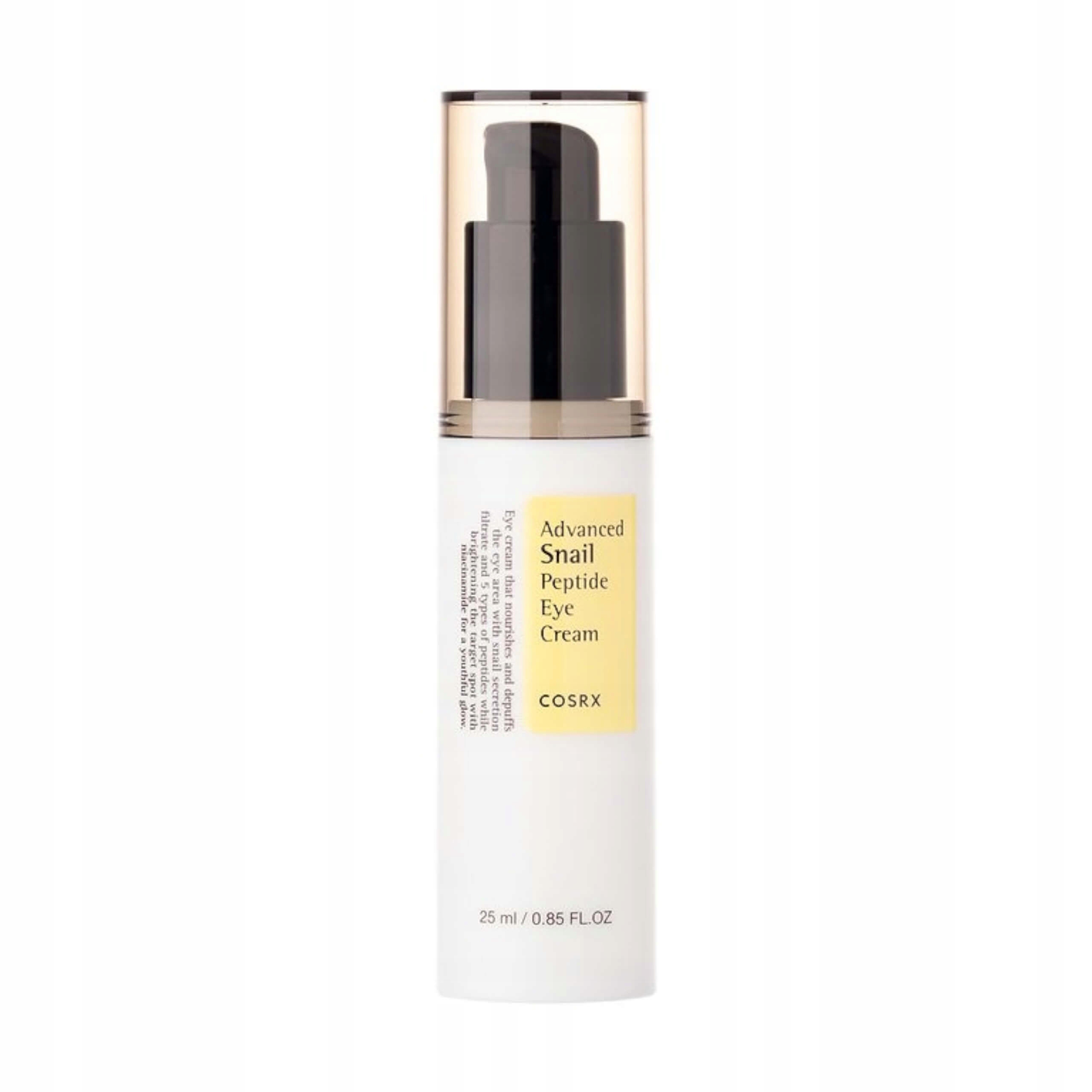 Cosrx Advanced Snail Peptide Eye Cream hydratační krém pod oči 25 ml