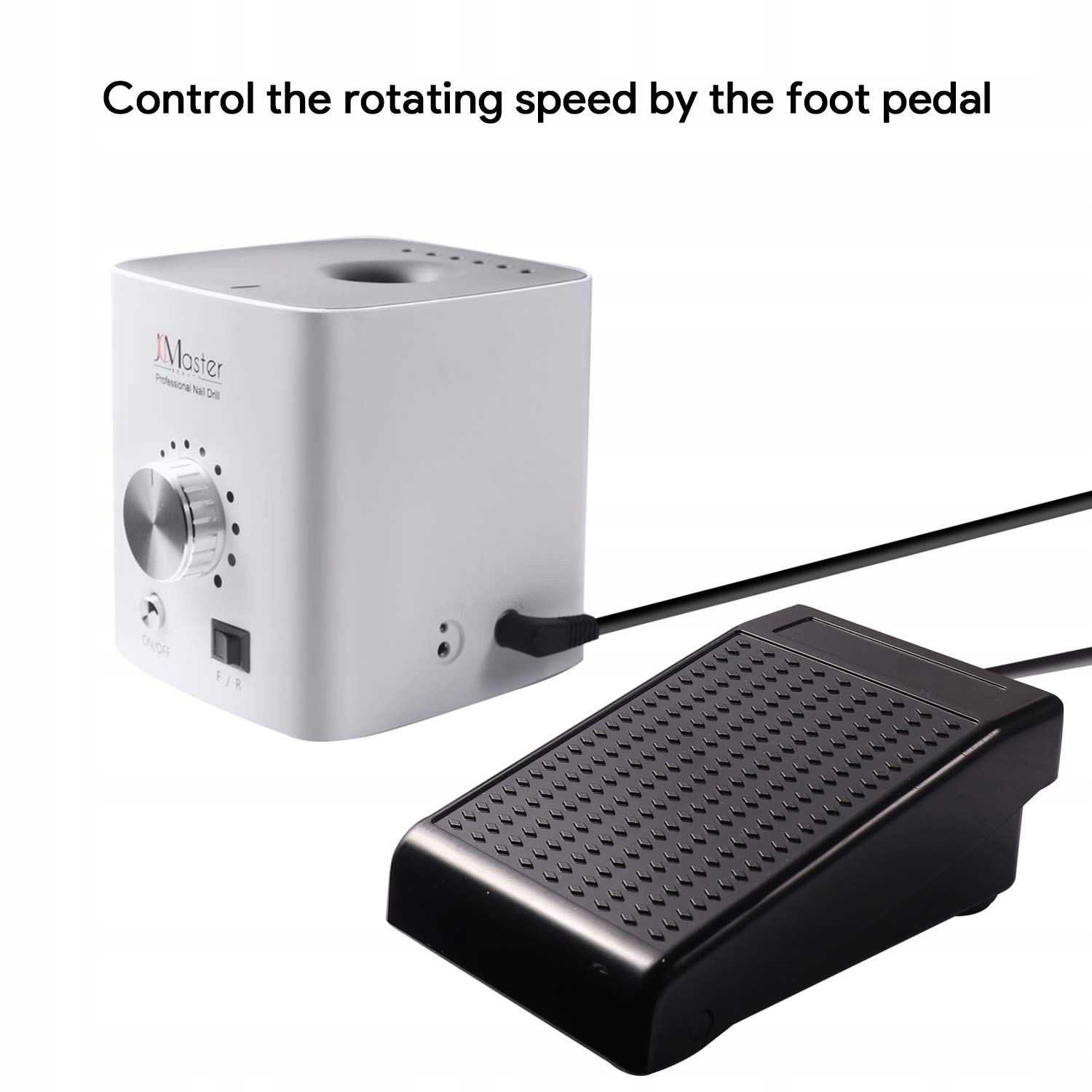 JCMASTER Zestaw Frezarka Do Paznokci 30000 OBR/MIN Manicure Pedicure — miniatura 6