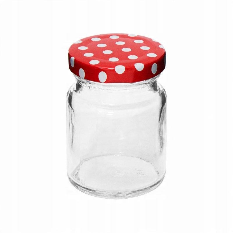 

Mały słoiczek słoik szklany słój na miód dżem 90ml