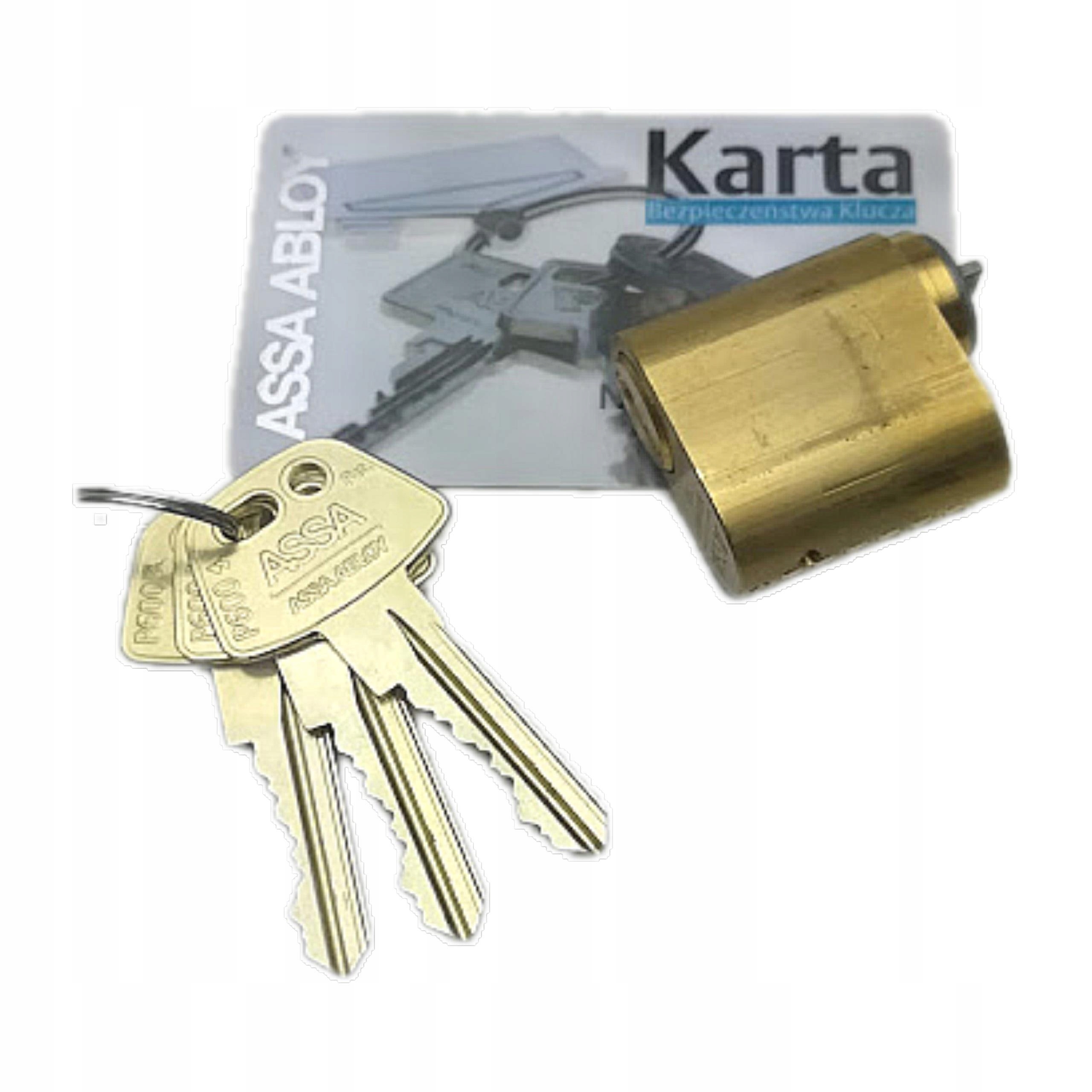 ASSA P601 CYLINDER ZAMEK SKANDYNAWSKI ZEWNĘTRZNY Marka Assa Abloy