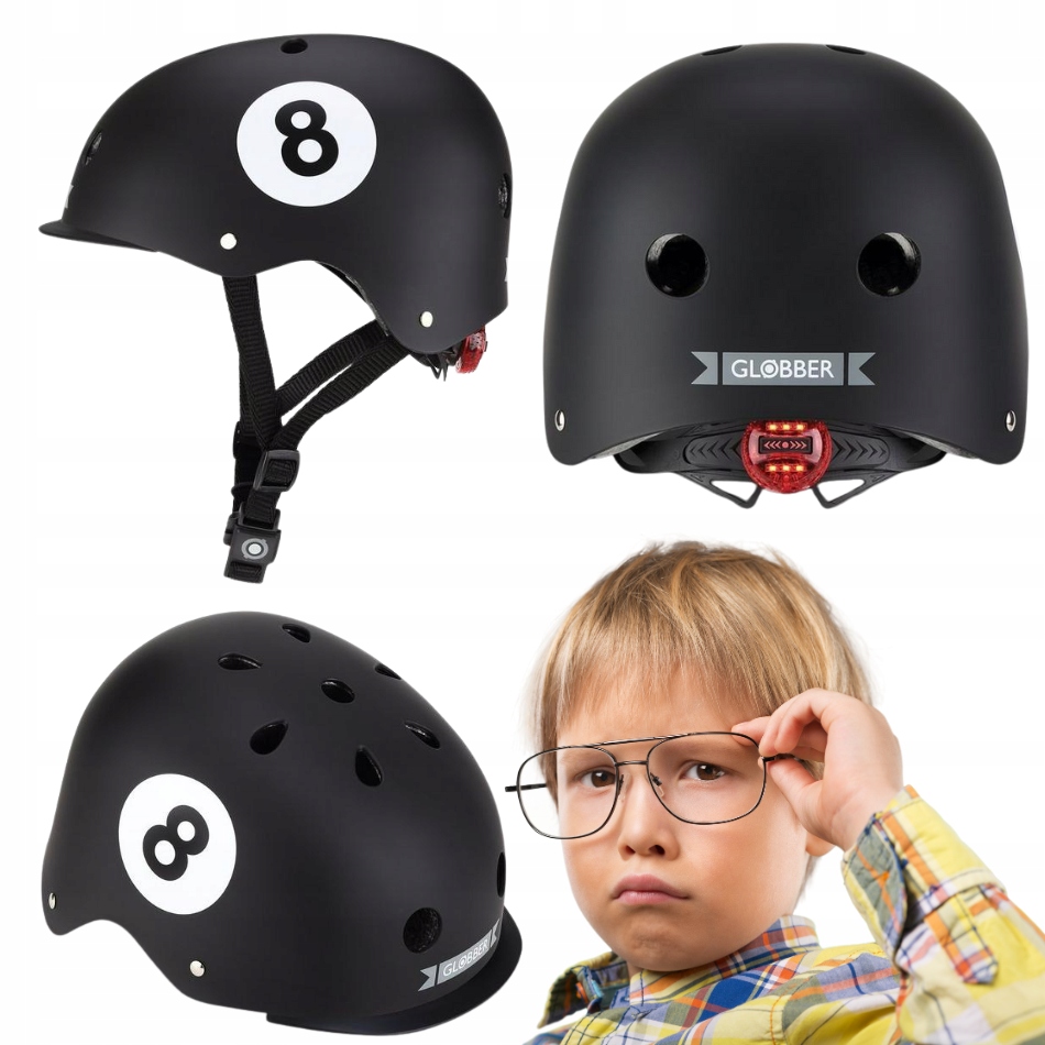 Globber kask rowerowy dla dzieci nowoczesny