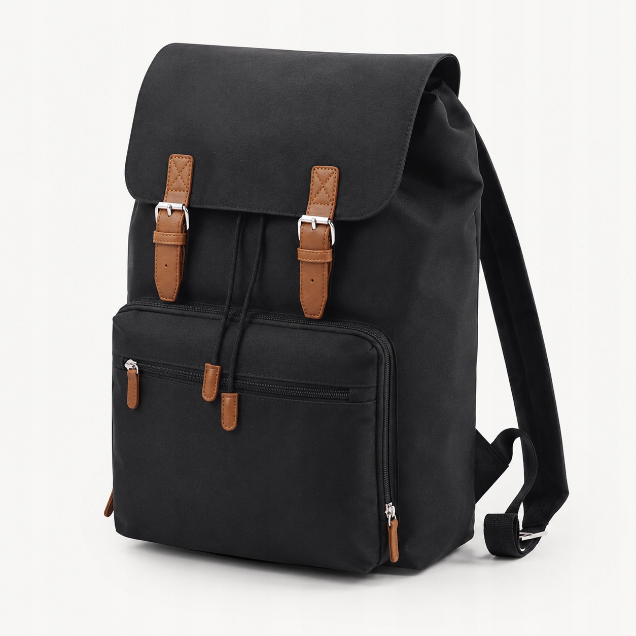 Batoh vintage černý na notebook 18L, klasický pro každodenní použití