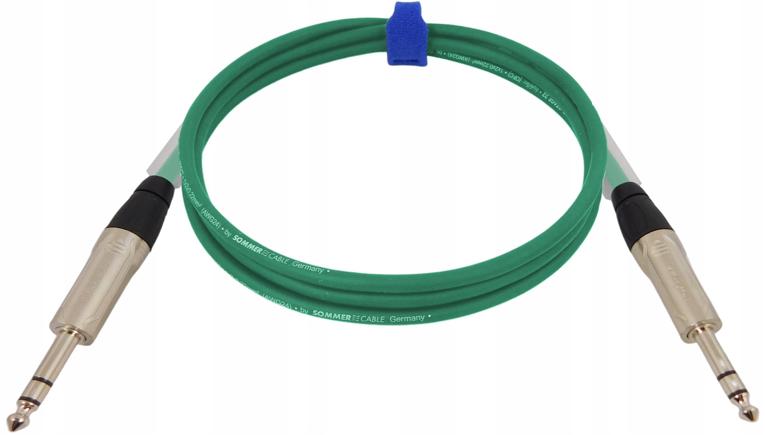 Kabel Sommer Stage Jack 6,3 mm Roxtone Stereo 20 m