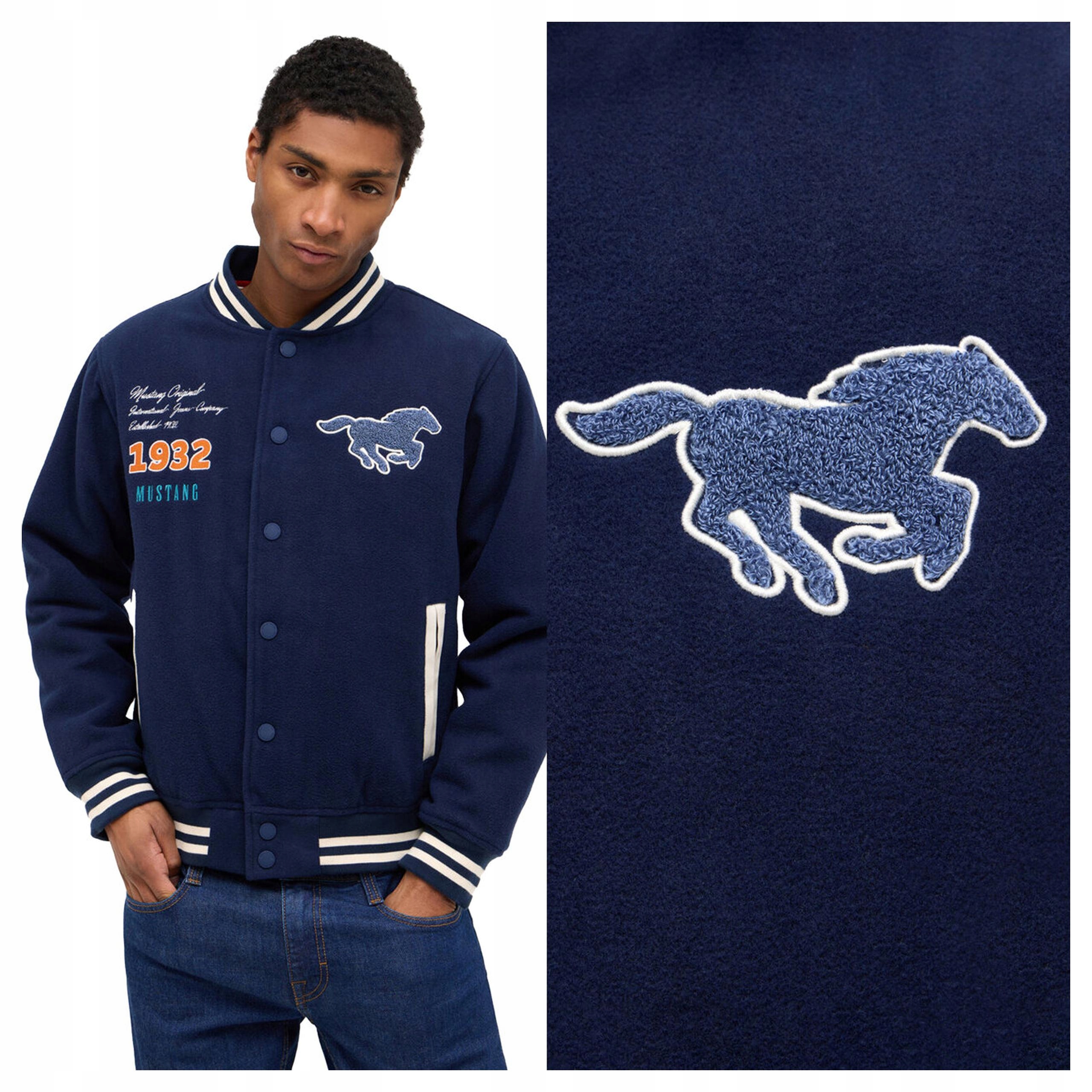 Pánská přechodová bunda Mustang Rigby Dress XL