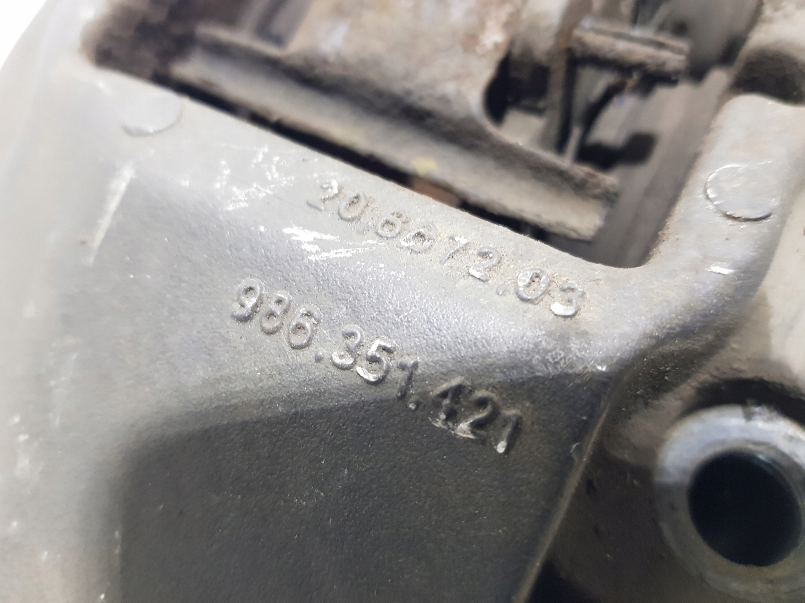 PORSCHE BOXSTER 986 CAYMAN 987 caliper front front left