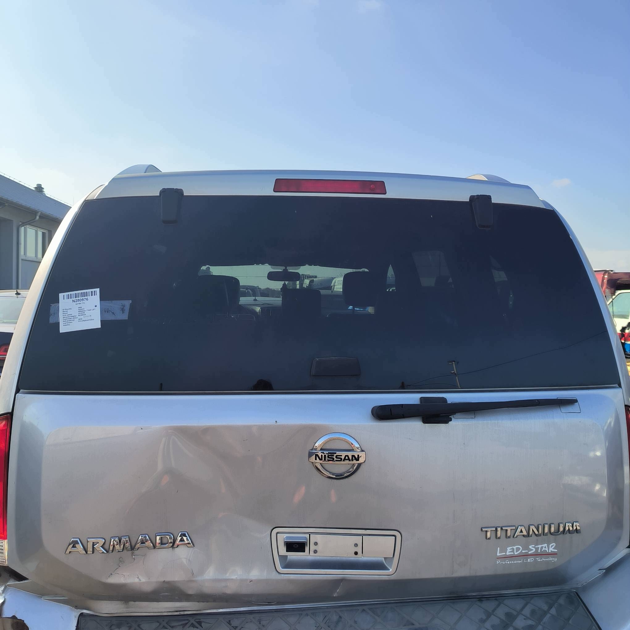 fenster heck 201 NISSAN ARMADA und TA60 LIFT