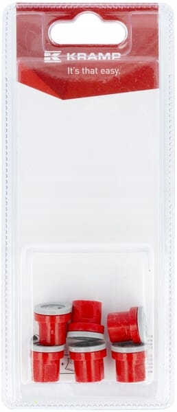 Rozpylacz czerwony 80° (6) KRATR80REDP06B Kramp Blister