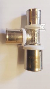 T-rozdělovač Red.zaprasowywany 40X32X40 MM