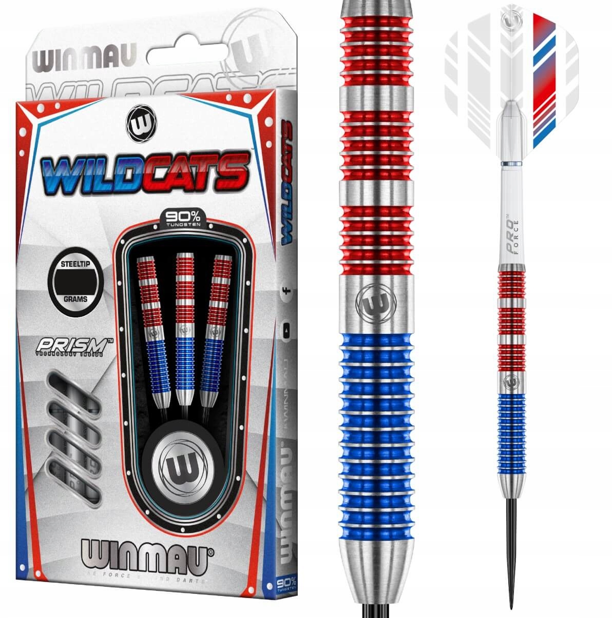 LOTKI RZUTKI DART Winmau Wildcats 90% Wolfram 22g