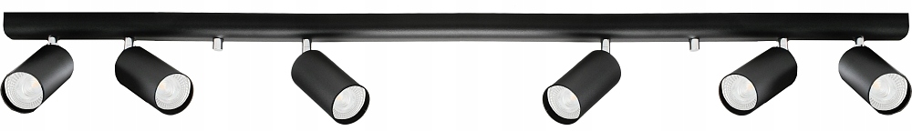 

Lampa kinkiet oprawa Eye spot black 6 x gu10