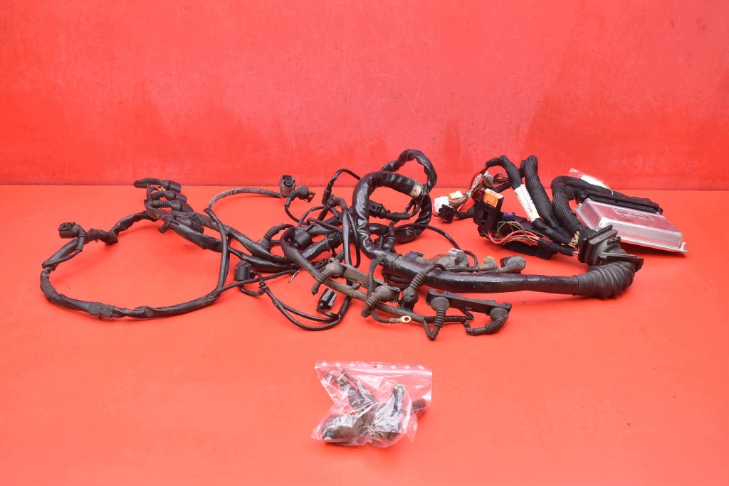 bundle motor wiring 8E1971072F 8E0909518AA AUDI A4 B6 1.8 T 163 KM