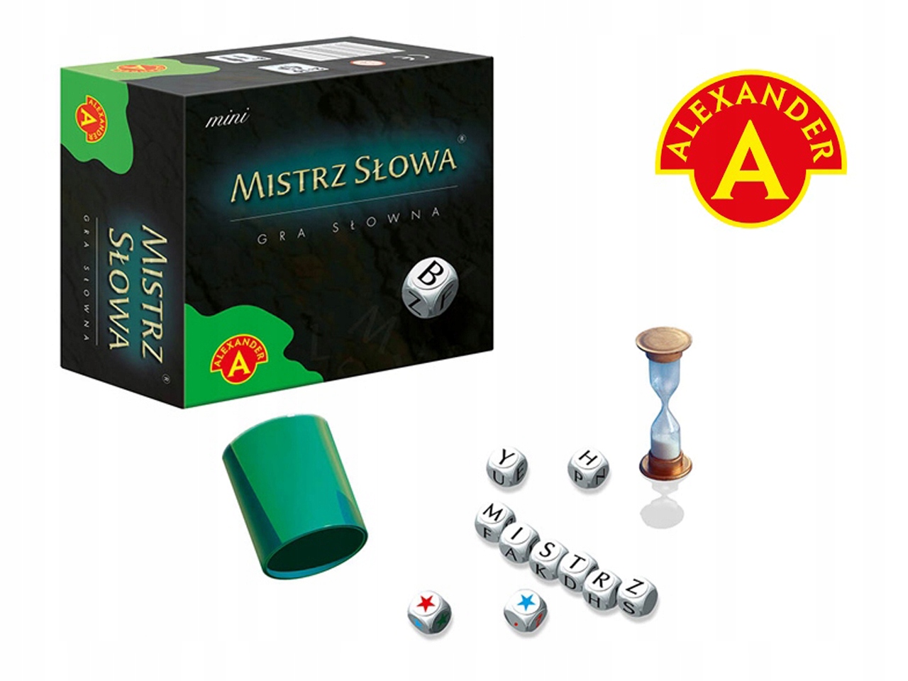 ALEXANDER Gra MISTRZ SŁOWA WERSJA MINI Edukacyjna Kod producenta 0347