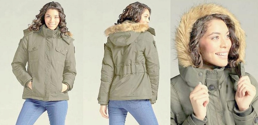 *lucky1616* Krásná Komfortní Bunda Parka 40 L
