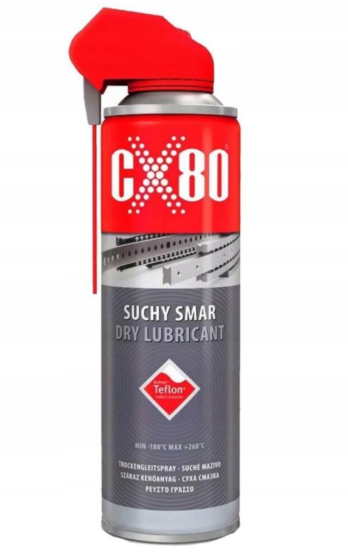 CX80 Smar Suchy Teflon Duospray 500ml