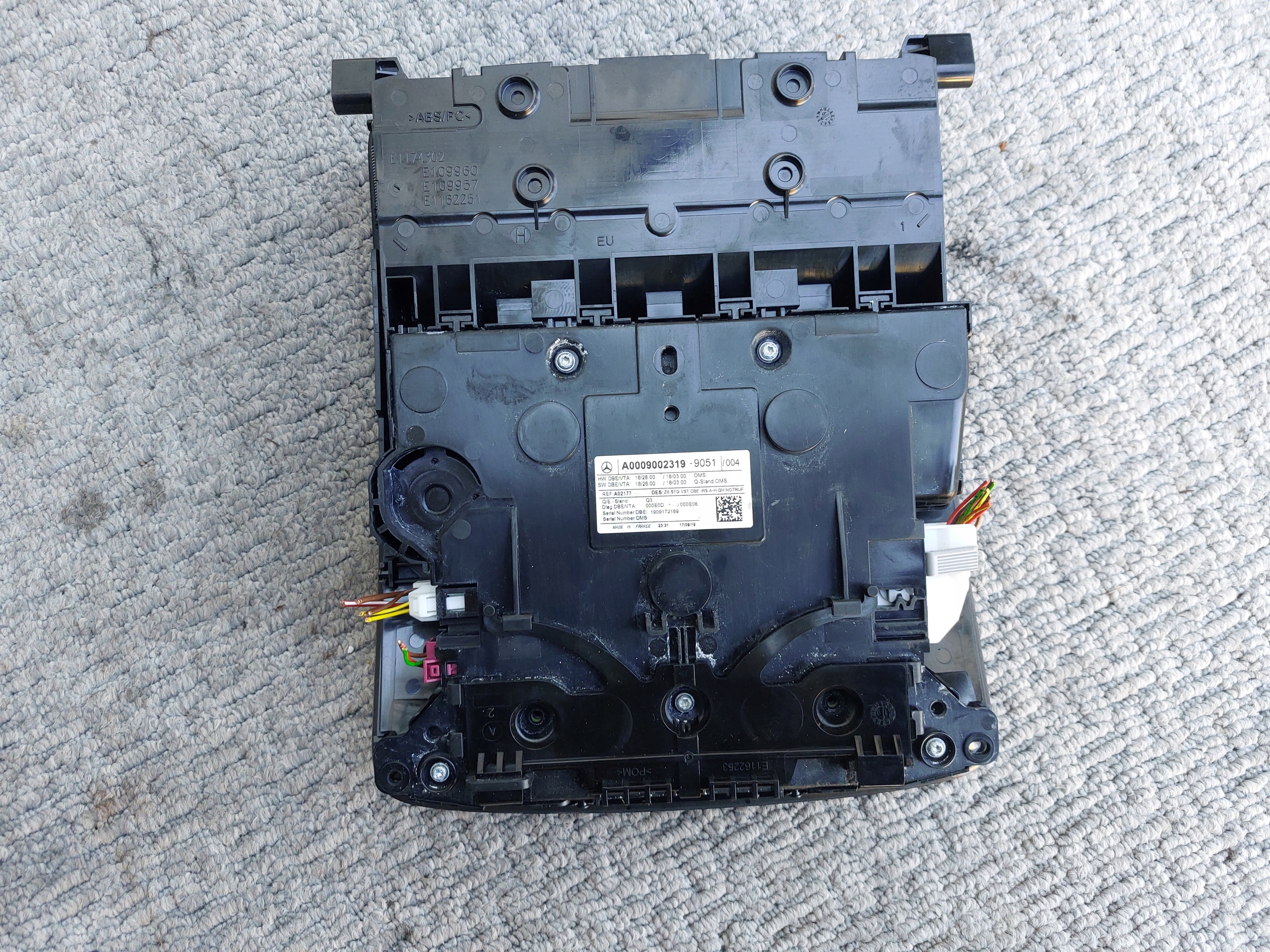 FANALE CIELO INTERNO MERCEDES W177 0009002319