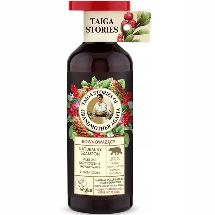 

Agafia Równoważący Szampon do Włosów Ziołami 500ml