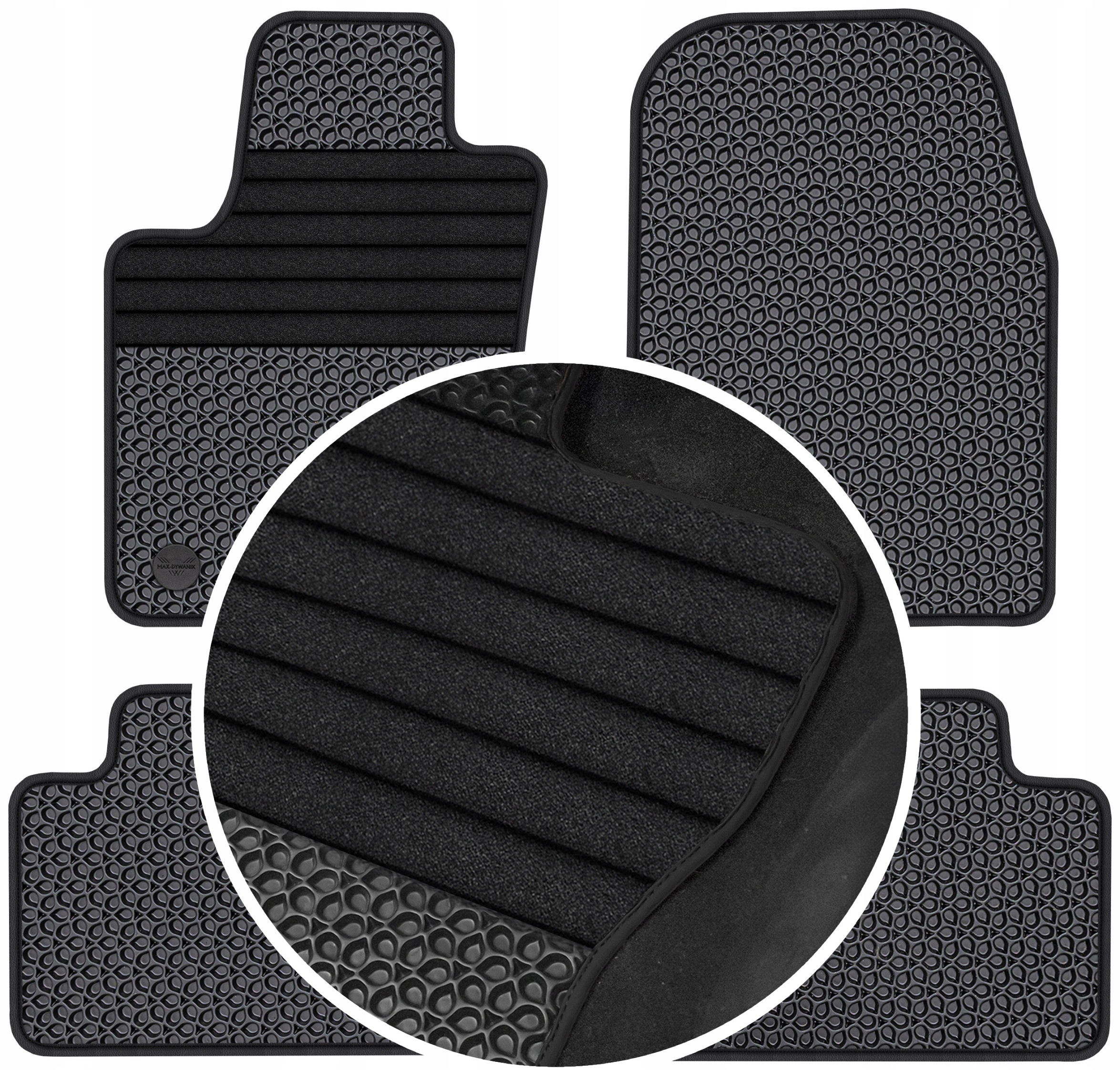 Jeep Grand Cherokee IV 11-13 Gumové rohože Eva Eternity Posilnenie XXL