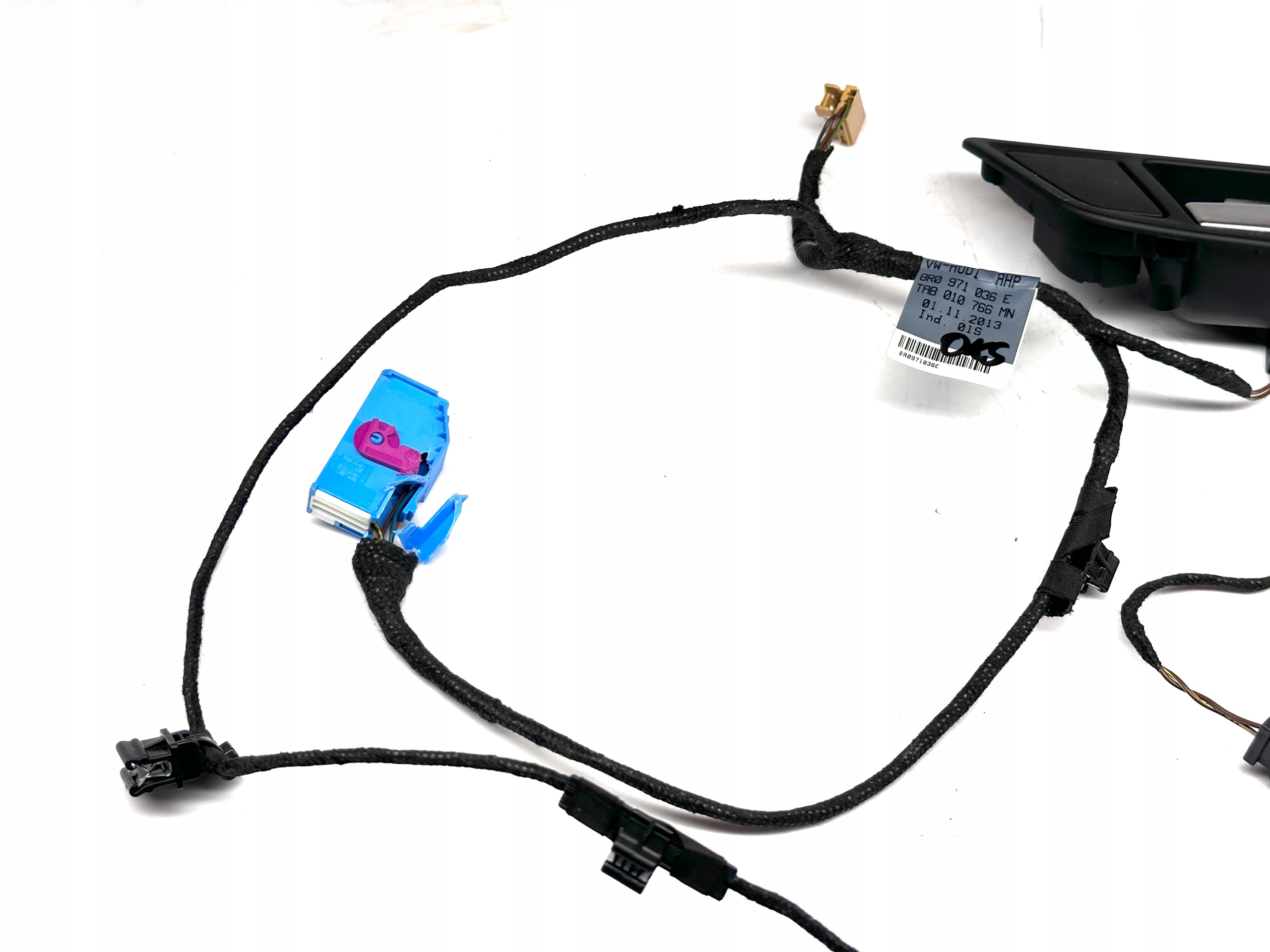 AUDI Q5 SQ5 8R bundle wiring upholstery right front handle 8R0971036E