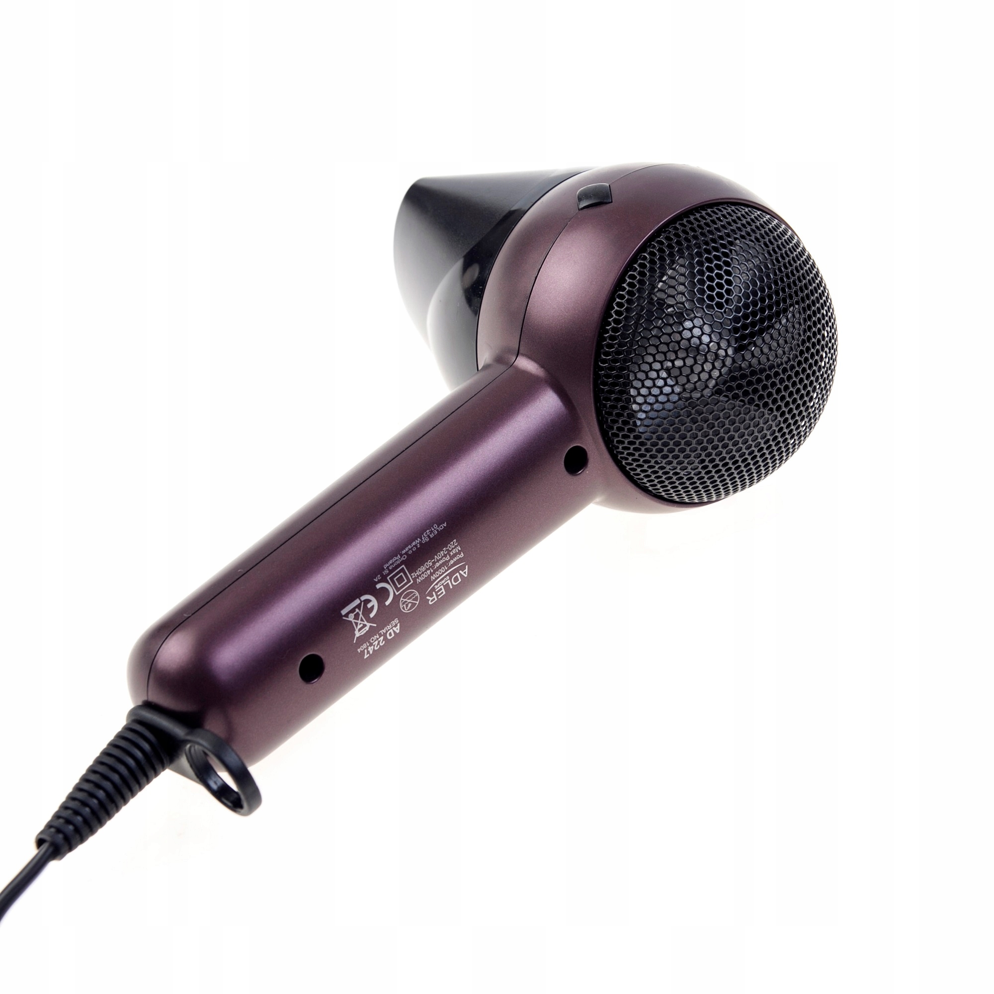 Suszarka Adler AD 2247 1400W - Szybkie Suszenie, Cicha Praca