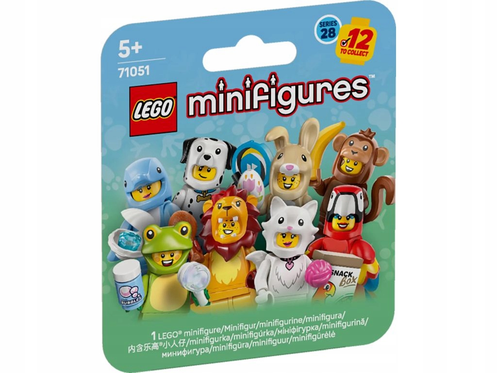 Lego 71051 Minifigures Série 28 Zvířata Sada 12 minifigurek