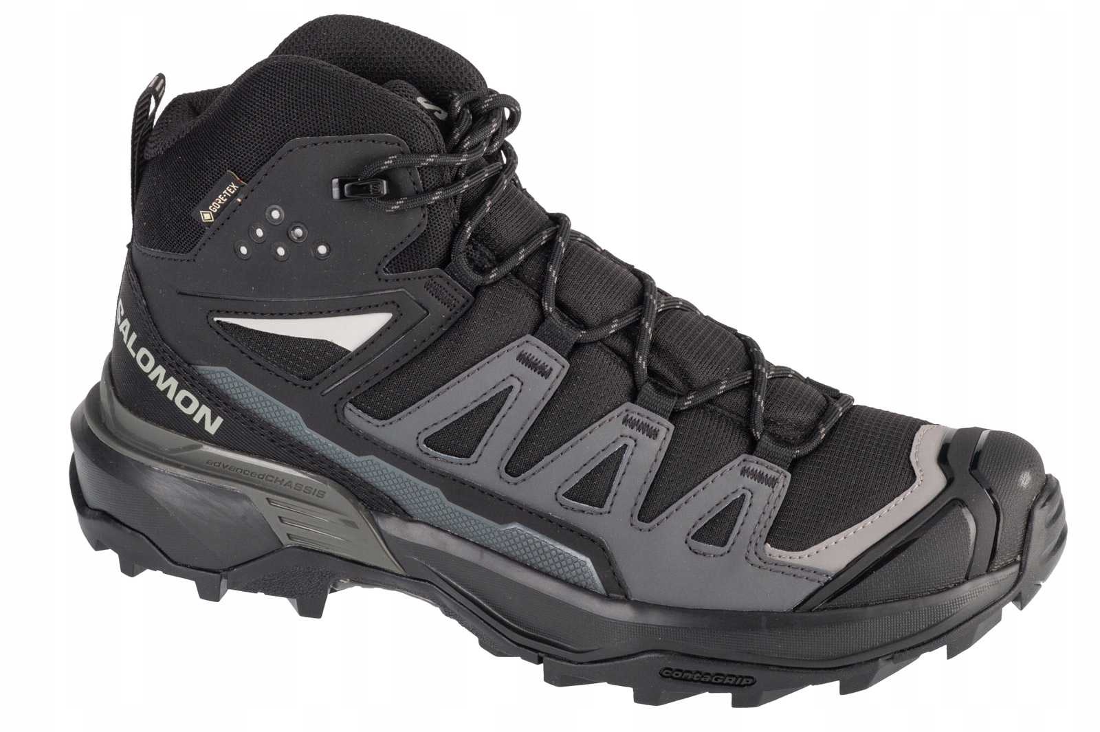 Salomon X Ultra 360 MID Gtx (42) Pánské Trekové Boty Černá tkanina