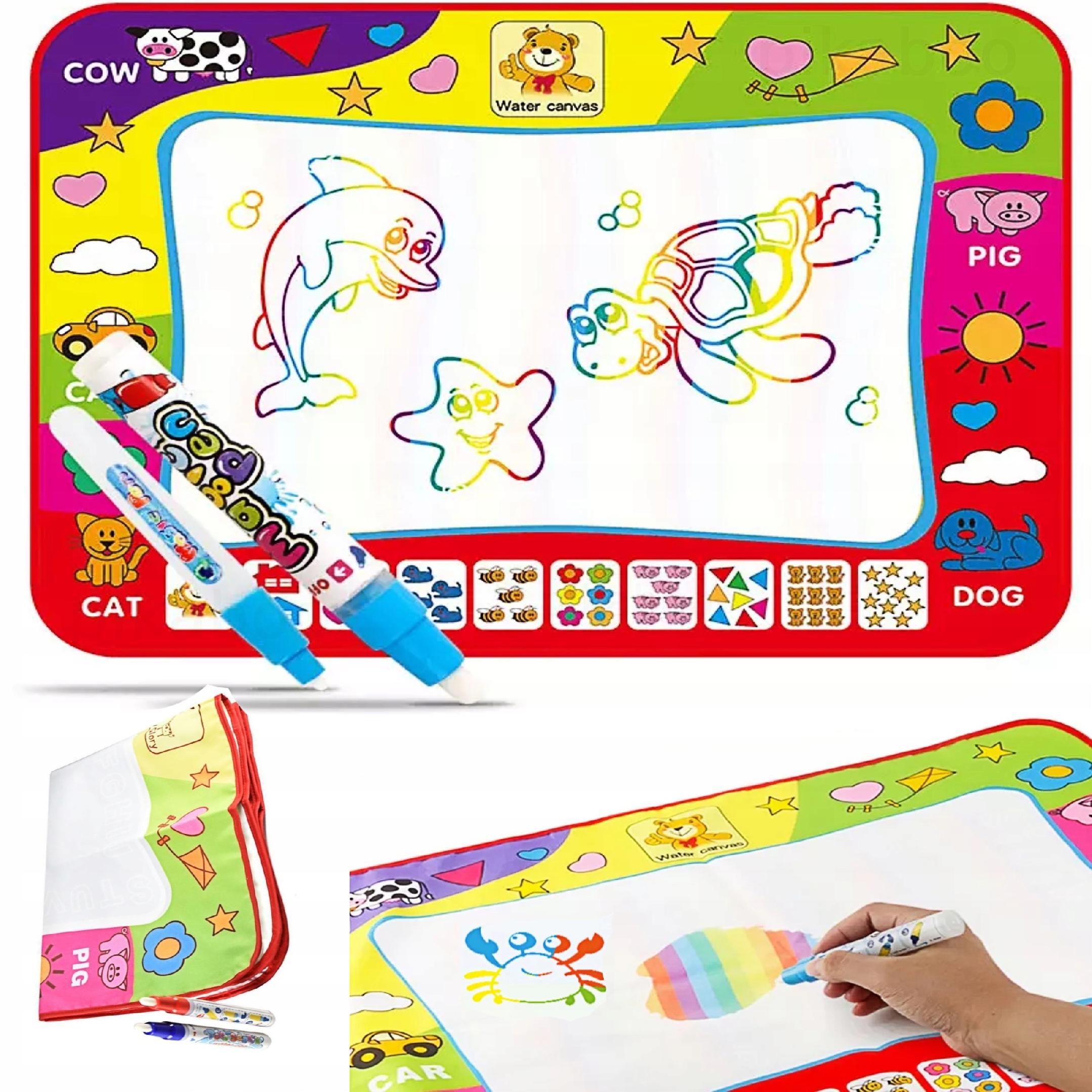 

Mata Wodna Do Malowania Rysowania Wodą 2 Pisaki