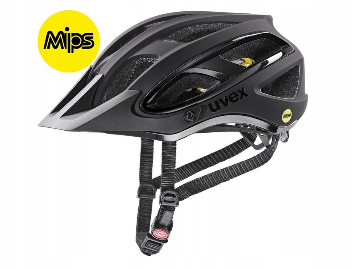 Cyklistická přilba Uvex Unbound Mips černá matná vel. 54-58 cm T685