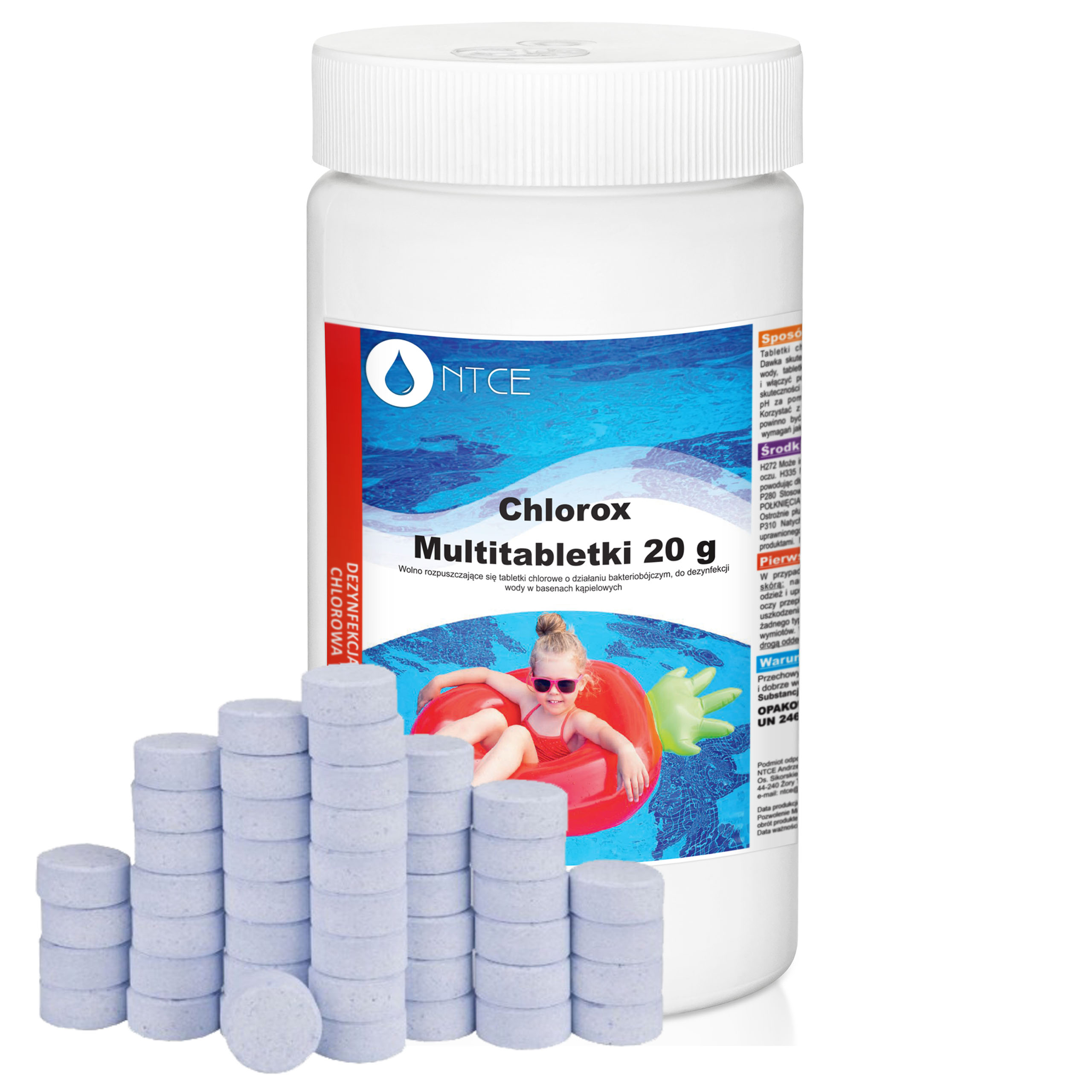 

1KG Chlor Do Basenu Tabletki Multifunkcyjne 20g