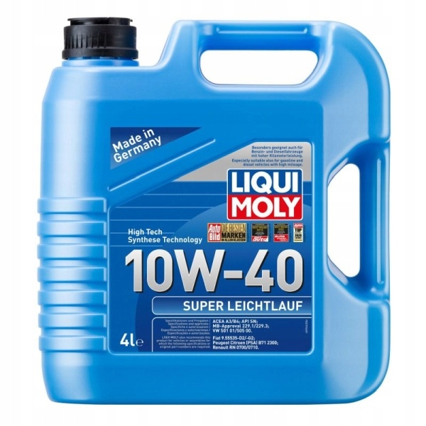 LIQUI MOLY OLEJ LIQUI MOLY 10W40 4L SUPER LEICHTLA