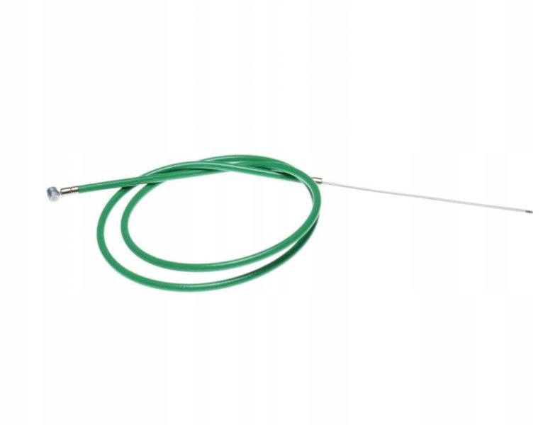 LINKA HAMULCA PRZÓD Z PANCERZEM ZIELONA