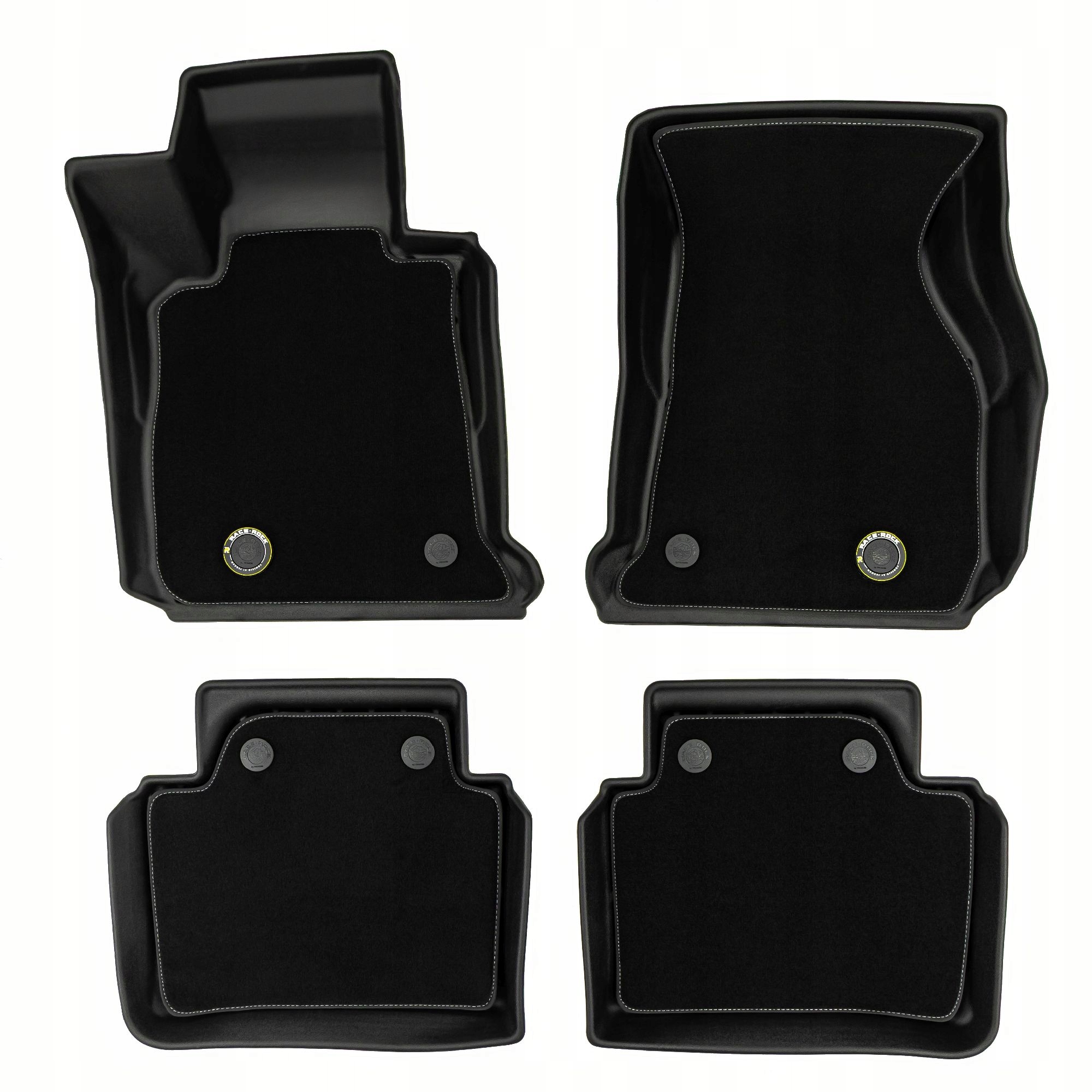 Koberce do auta 2v1 Race Rock pre Bmw radu 3 F30 2011-2018