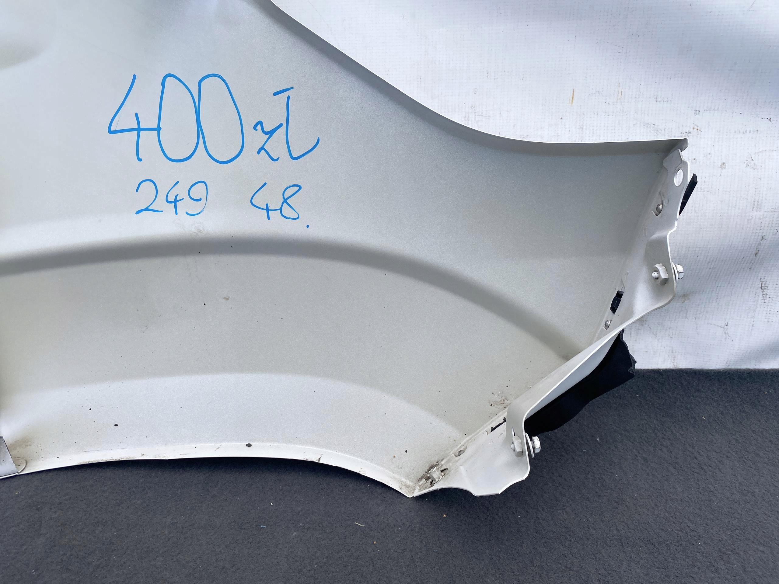 DUCATO BOXER JUMPER 14- fender front left BIALY 249 EWP original