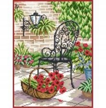 Kanva s potiskem sada (kanva, mulina)