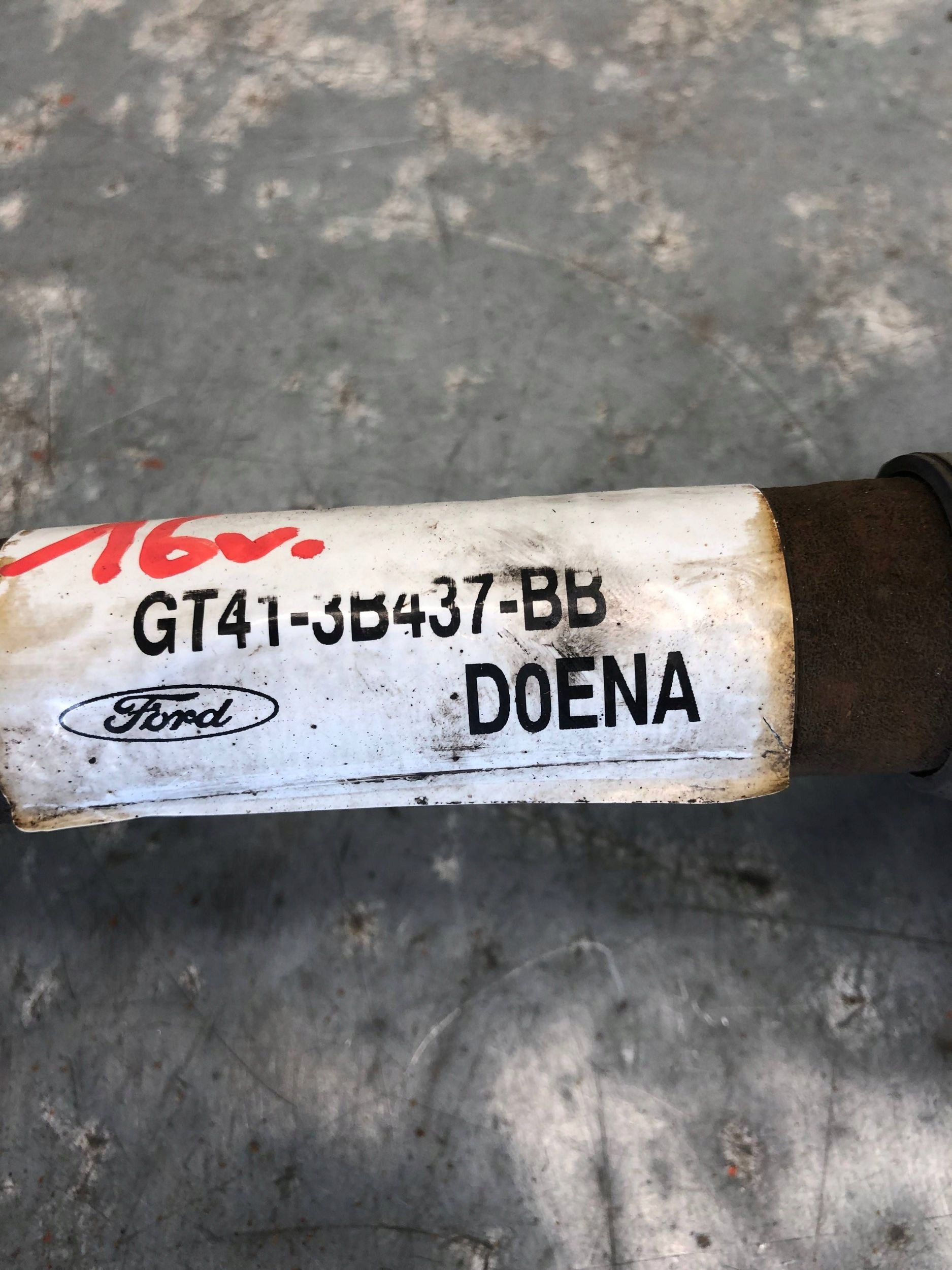semi-axis left FORD EDGE MK2 GT41-3B437-BB