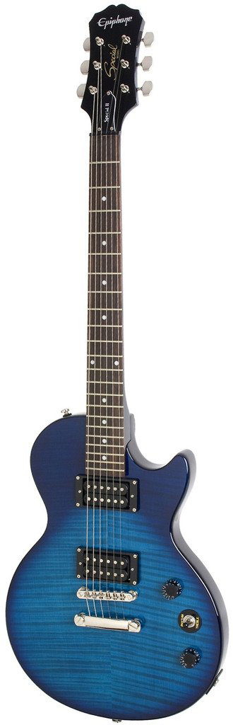 Epiphone Special-II PlusTop Tl Trans Blue – elektrická kytara