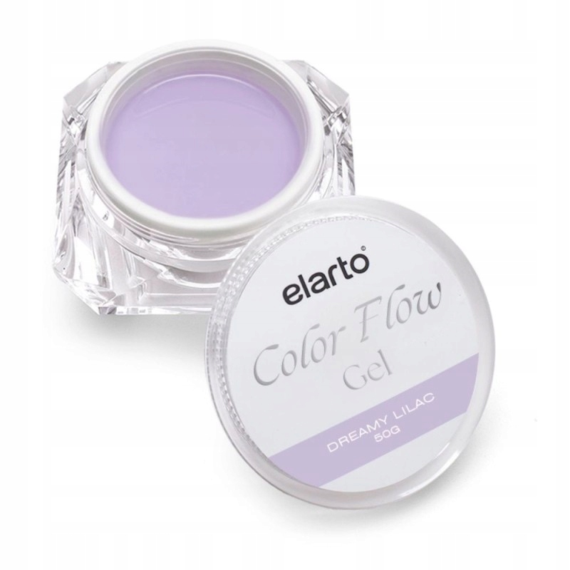 Żel budujący Elarto Color Flow Gel Dreamy Lilac