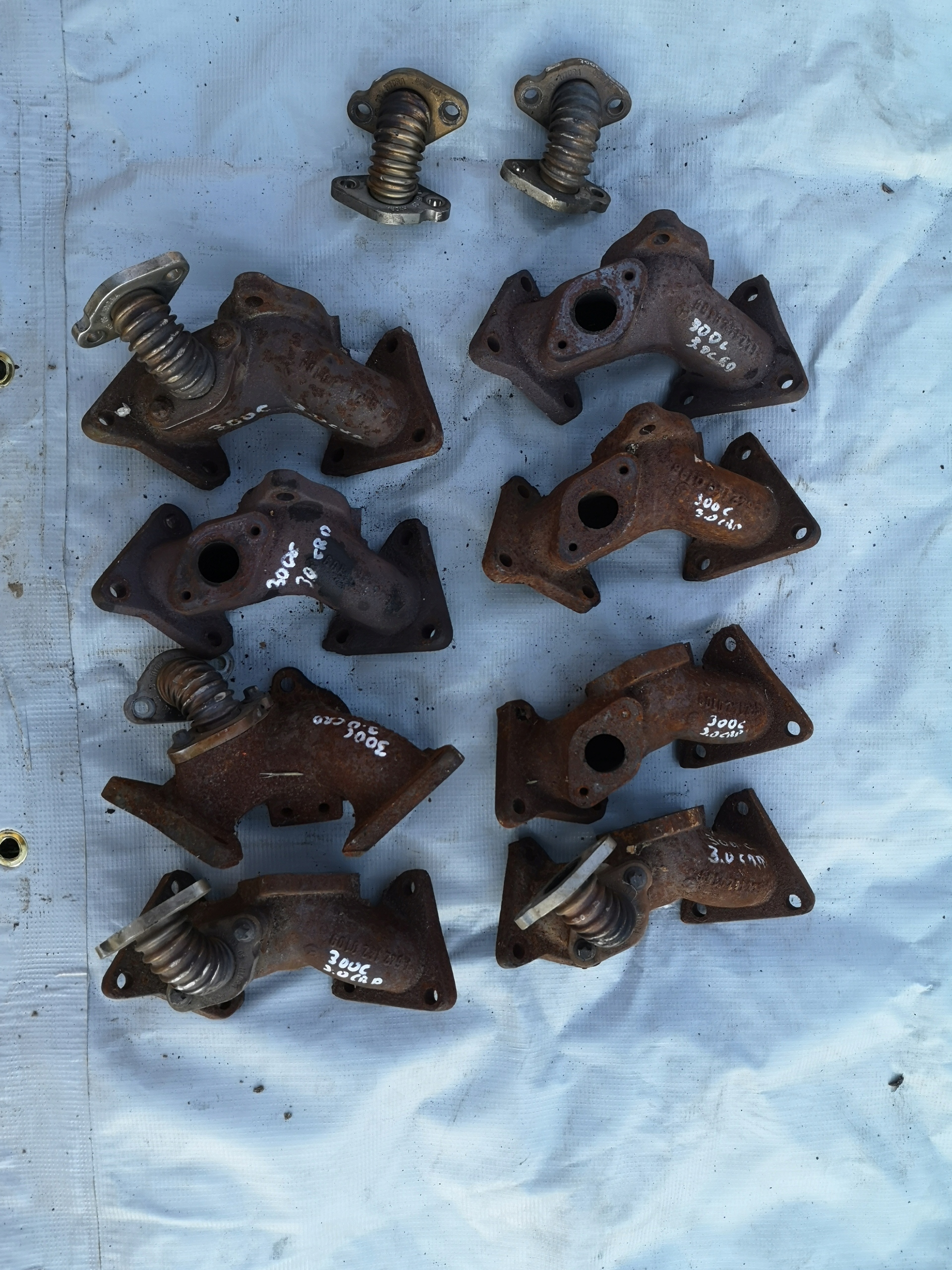 CHRYSLER 300C KOLANKO KOLEKTOR WYDECHOWY 3.0CRD