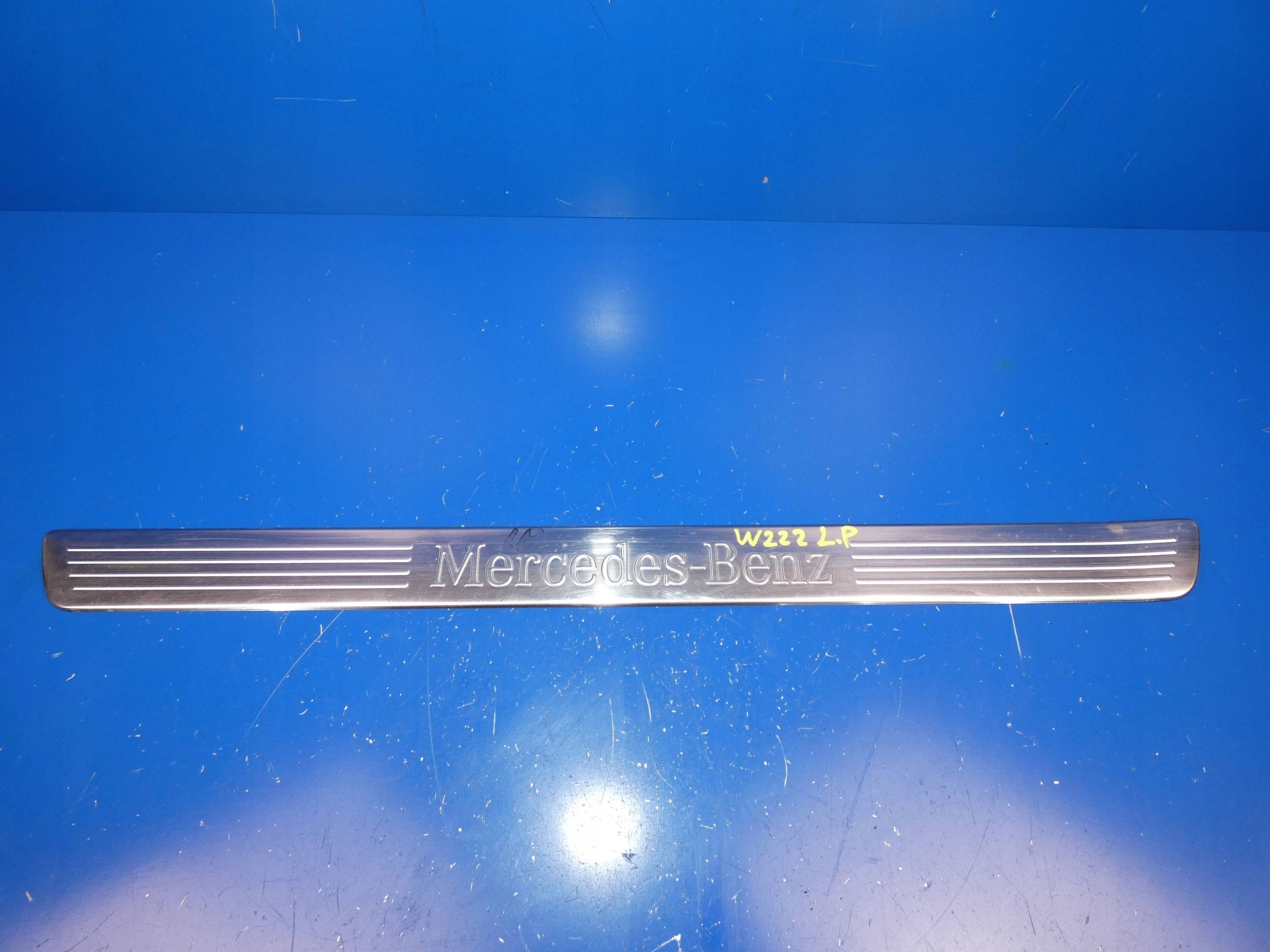 MERCEDES S KLASA W222 moulding cap of the threshold threshold left front