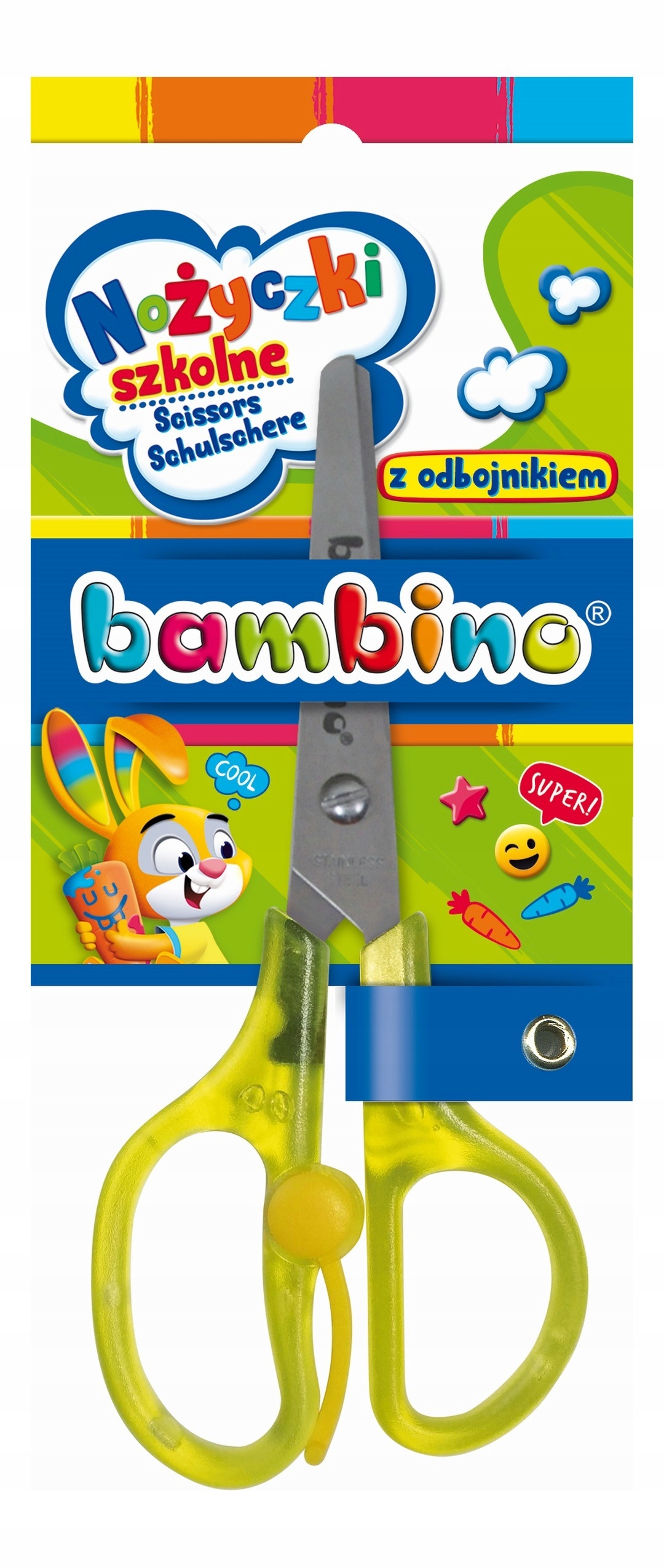 

Nożyczki z odbojnikiem Bambino