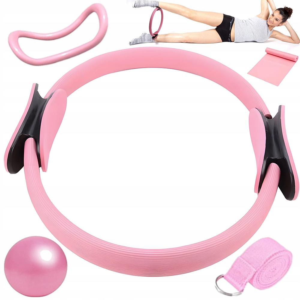 Zestaw Pierścieni Do Pilatesu Do Kształtowania Sylwetki Mięśni 38CM 5 Szt