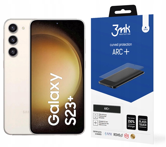 

3MK Folia Fs Arc+ do Samsung Galaxy S23+