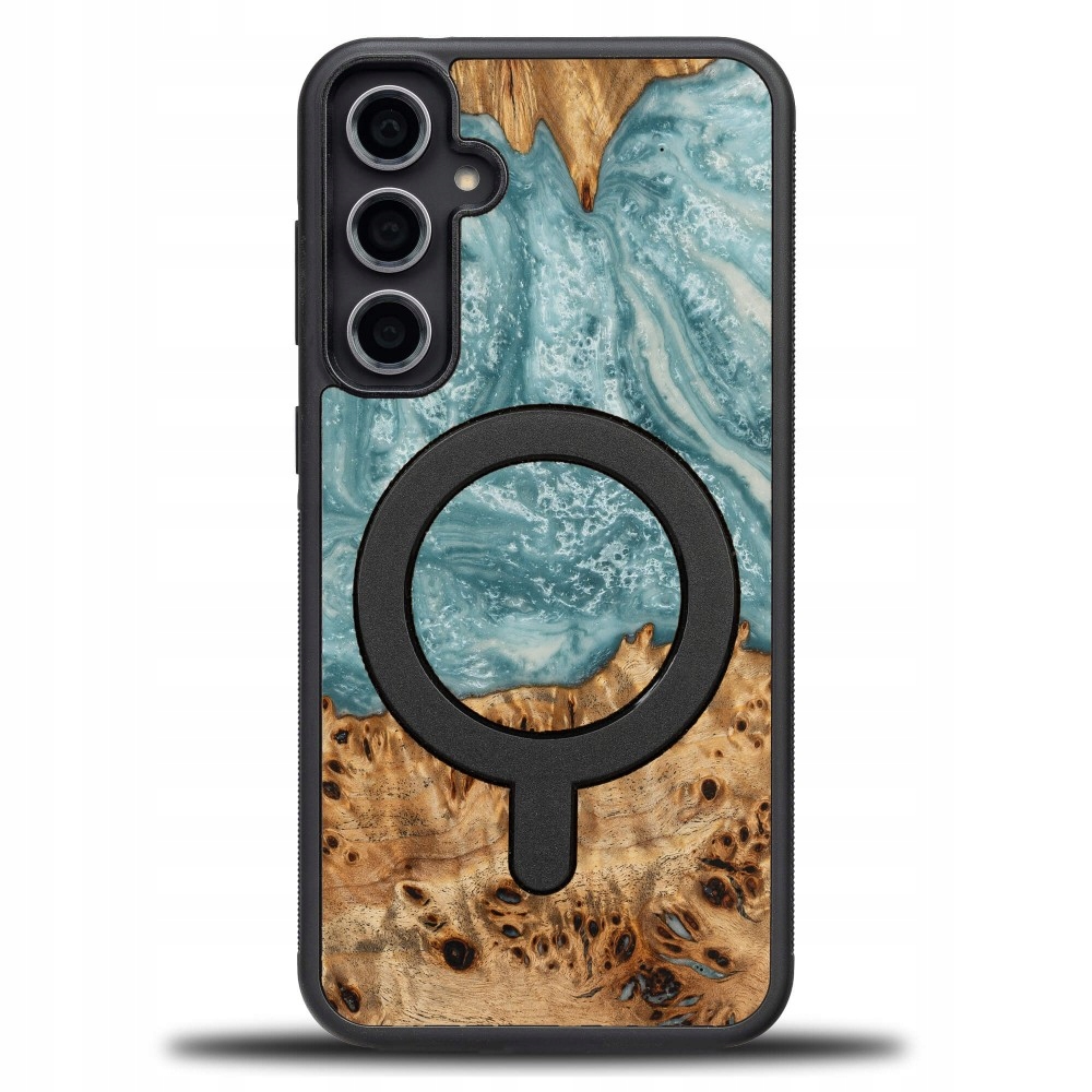 Pouzdro Bewood Unikátní pro Samsung Galaxy S23 Fe Planety Uran s MagSafe