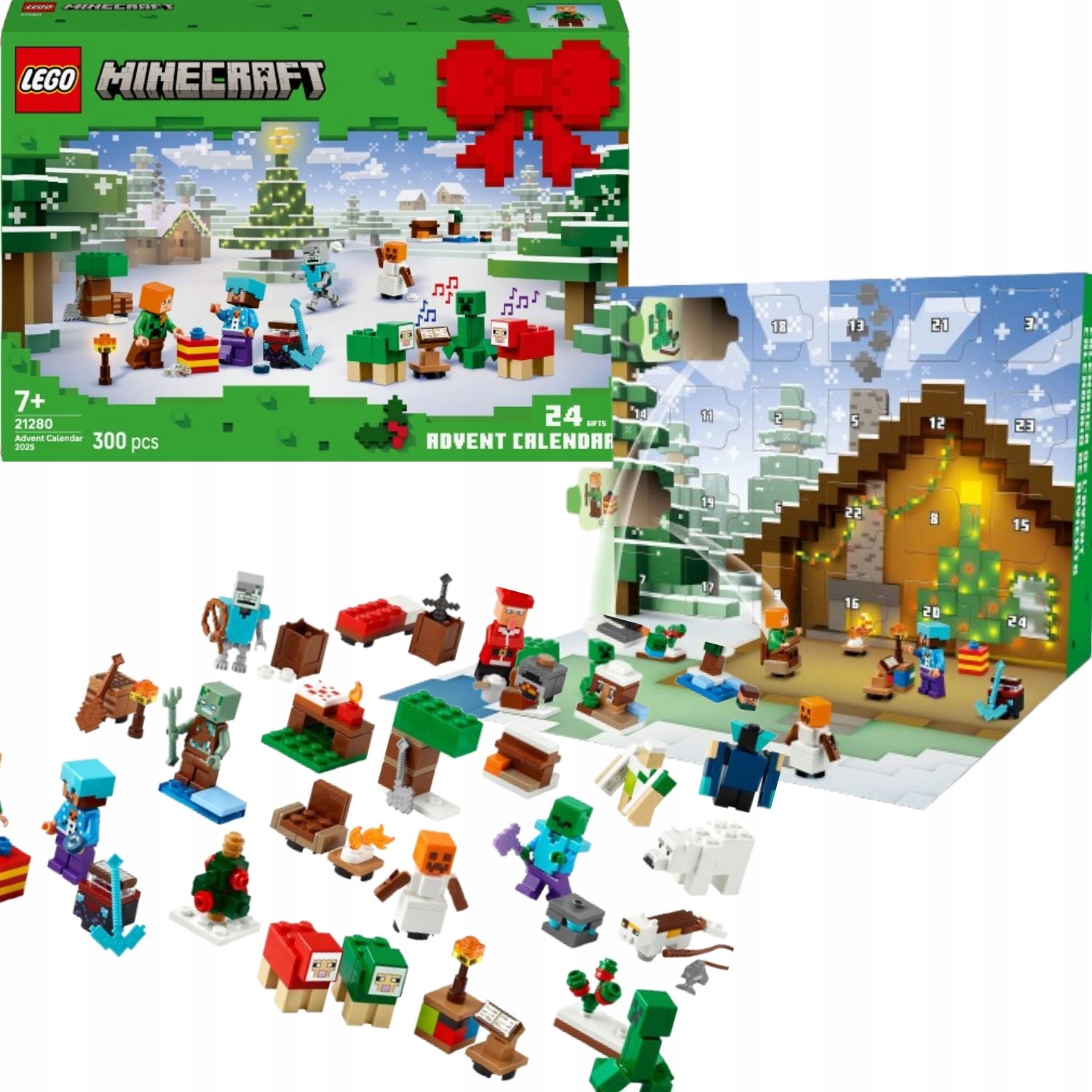 Kalendarz Adwentowy Lego Minecraft 21280 Na 2025 Rok