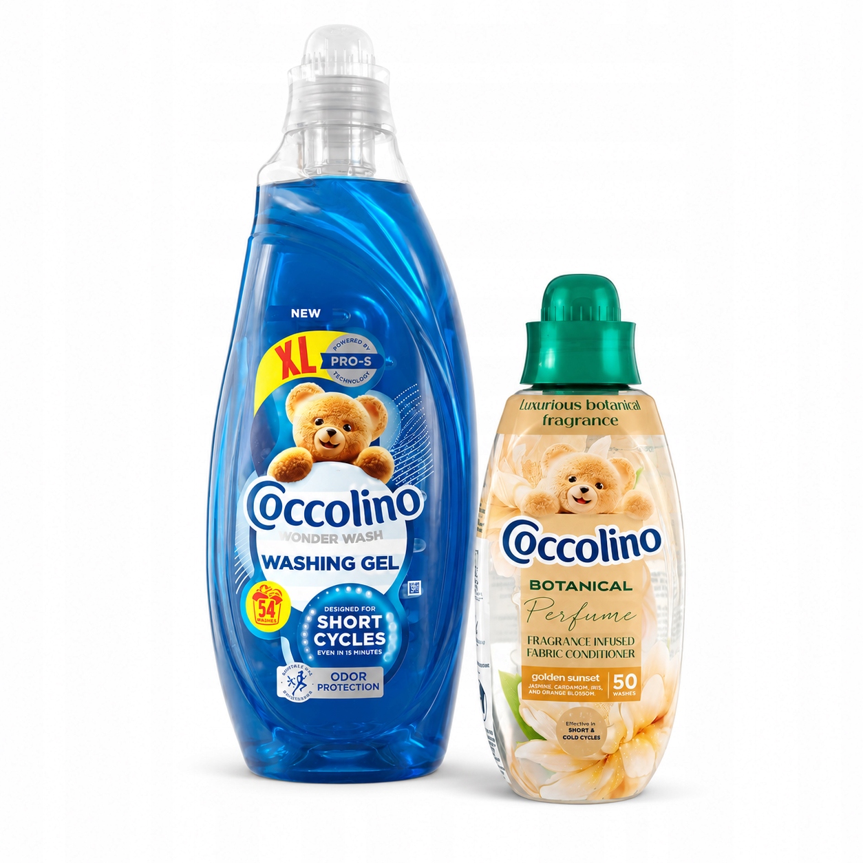 Coccolino Wonder Wash XL 54 p. Coccolino Botanical Perfume 50 praní